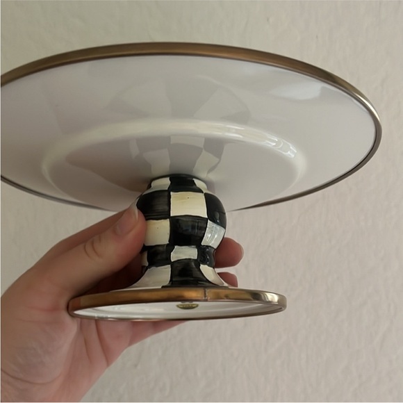 Mckenzie Childs Small Pedestal Platter - Picture 5 of 5